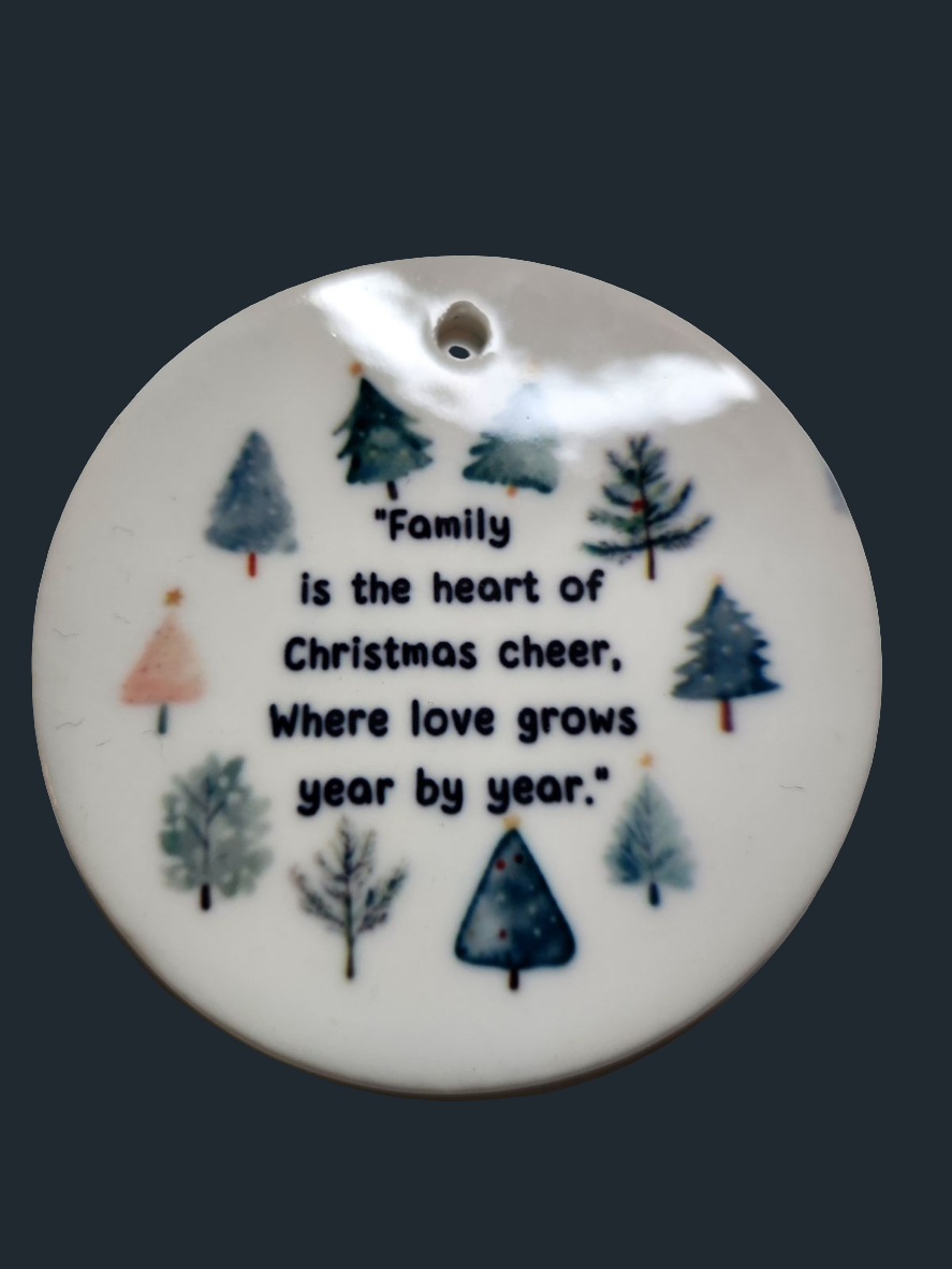 Ceramic ornaments