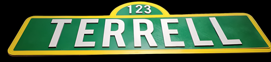 Personalized Street Sign