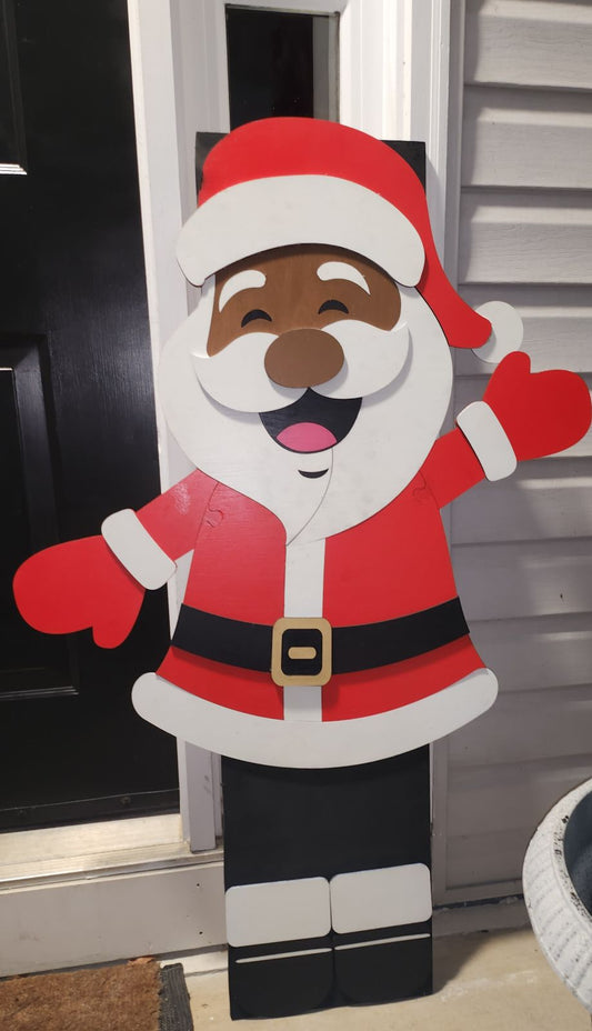 Santa Porch Leaner