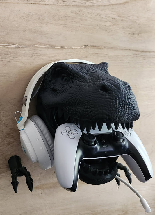 Headphone/remote holder